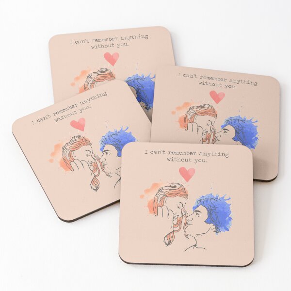 Item preview, I can't remember anything without you - Eternal Sunshine movie inspired Valentine's Day Card designed and sold by ToruandMidori.