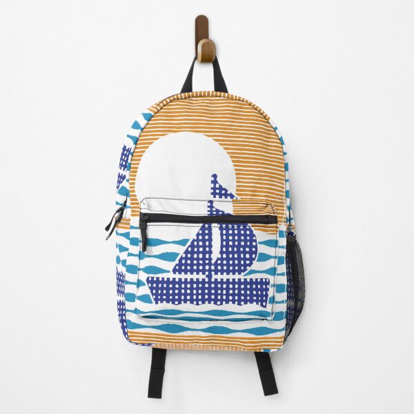 Item preview, Sea Scene Woodblock Print (Colour) designed and sold by STUDIO-72.