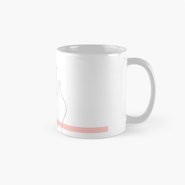 Item preview, Hands line drawing illustration - Abi Stripe designed and sold by TheColourStudy.