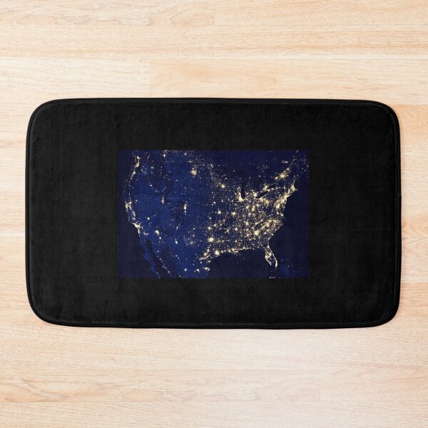Item preview, United States at Night designed and sold by magnetarball.