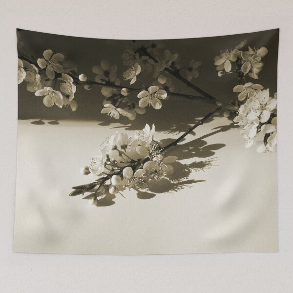 Item preview,  Flowering Cherry Tree Blossom Brown Tint Photographic Image Art Artist Jenny Meehan  designed and sold by Jenny Meehan Art Prints and Patterns  .