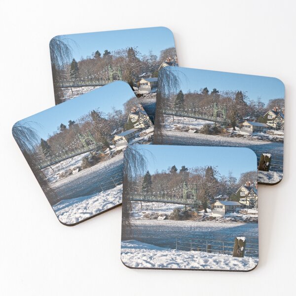 Item preview, Boat House Bridge on Christmas day designed and sold by Matt Sillence.