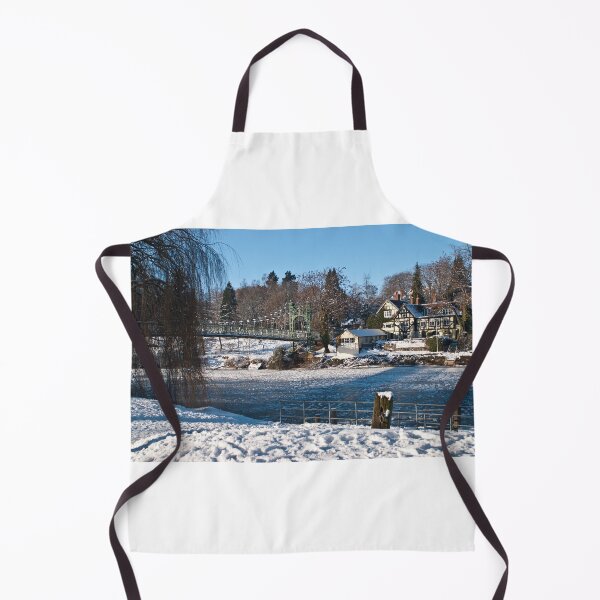 Item preview, Boat House Bridge on Christmas day designed and sold by Matt Sillence.