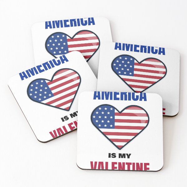 Artikelvorschau, AMERIKA IST MEIN VALENTIN entworfen und verkauft von 30-Merch.