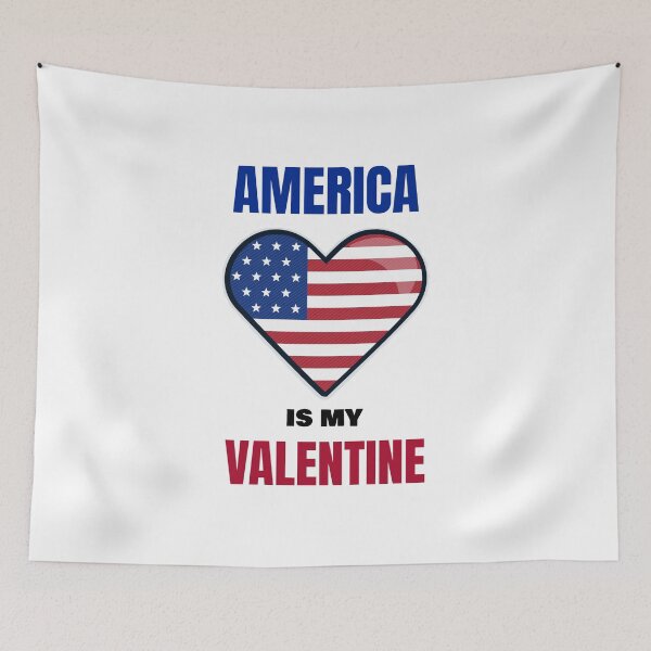 Item preview, AMERICA IS MY VALENTINE designed and sold by 30-Merch.
