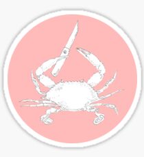 Knife Crab Sticker