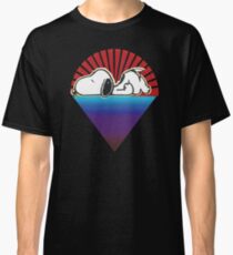 snoopy down under the stars Classic T-Shirt