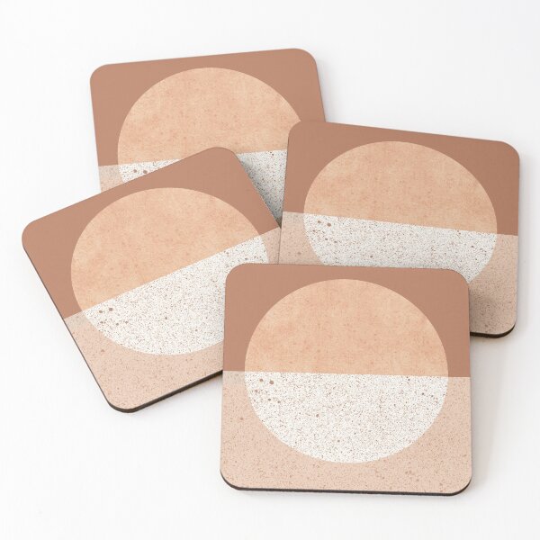 Item preview, Abstract geometric circle color block designed and sold by Miss-Belle.