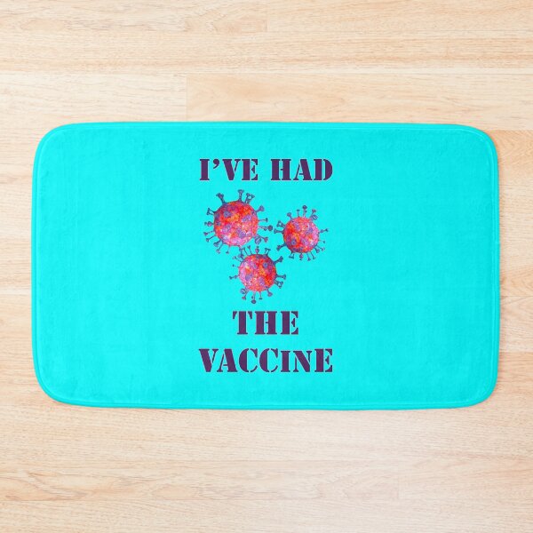 Item preview, I'VE HAD THE VACCINE - purple text designed and sold by janeynic.