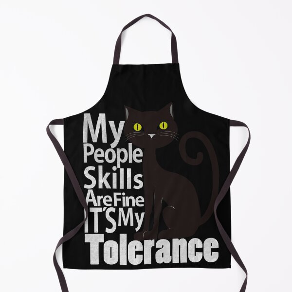 Item preview, My People Skills Are Fine It S My Tolerance introvert funny cat. designed and sold by Rajpramanik.