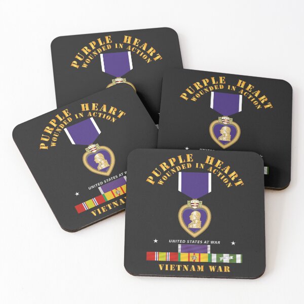 Item preview, Purple Heart - WIA w VN SVC w Purple Heart Ribbon designed and sold by Military Insignia Products.