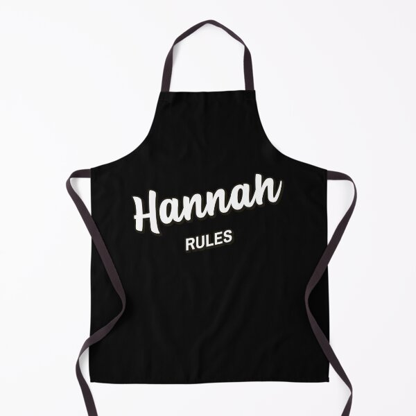 Item preview, Hannah rules custom name designed and sold by CrazyHowCool.