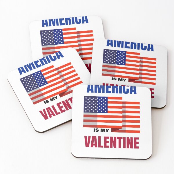 Item preview, AMERICA IS MY VALENTINE designed and sold by 30-Merch.