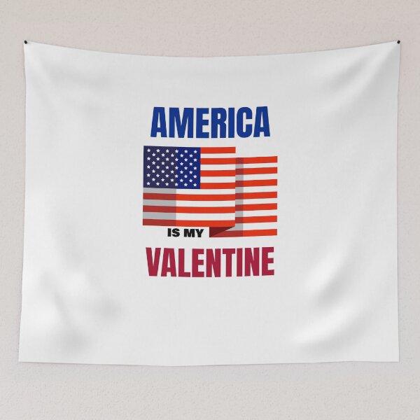 Item preview, AMERICA IS MY VALENTINE designed and sold by 30-Merch.