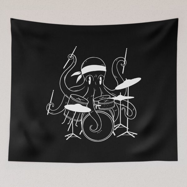 Item preview, Octopus with Drum Set Music Instrument designed and sold by Ofca.