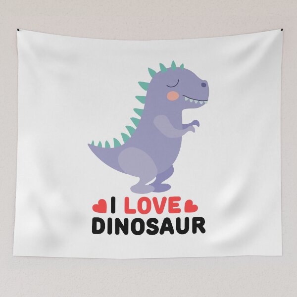 Item preview, I Love Dinosaur cute Valentine's Kids designed and sold by kayodeDesign.