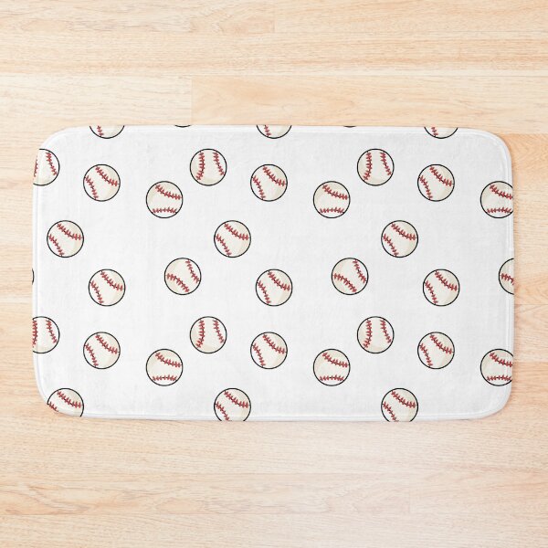 Item preview, Baseball White Pattern designed and sold by oixxo.