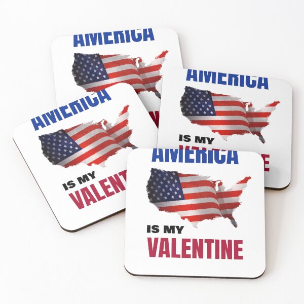 Item preview, AMERICA IS MY VALENTINE designed and sold by 30-Merch.