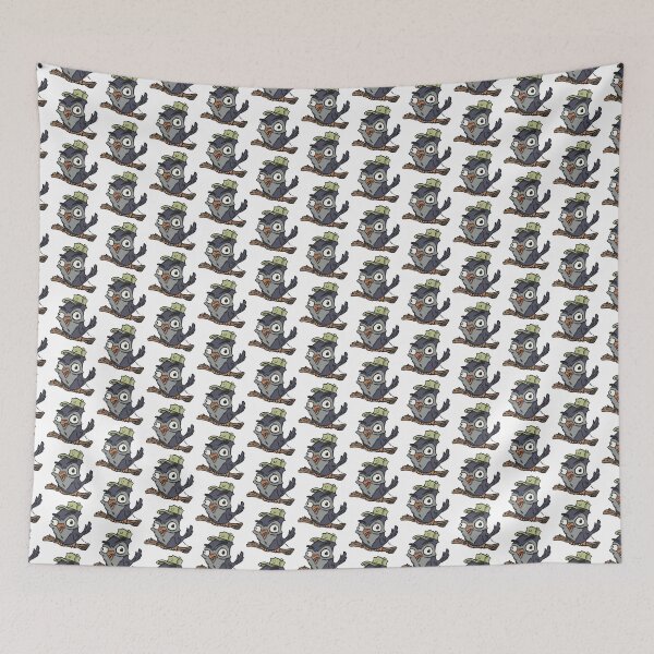 Item preview, Funny looking owl (Grey) designed and sold by execc.