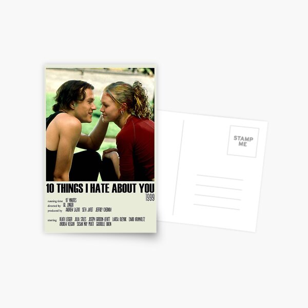Movies Similar To 10 Things I Hate About You "10 Things I Hate About You Alternative Poster Art Movie Large (1