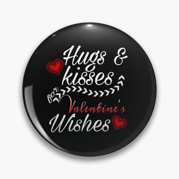 Item preview, hugs and  kisses for  valentine's  wishes design  designed and sold by M Mariatique.