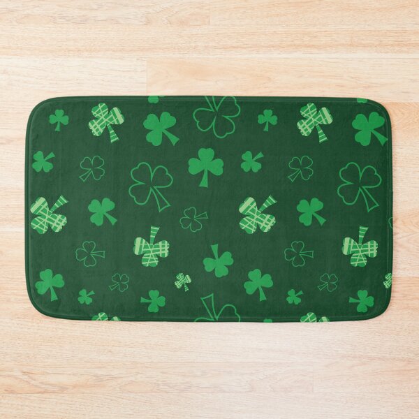 Item preview, St. Patricks day Shamrock Tumble green designed and sold by Meg M Studio.