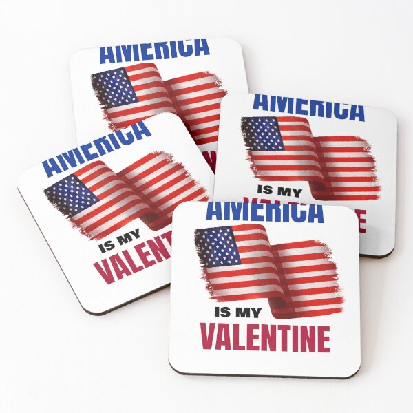 Item preview, AMERICA IS MY VALENTINE designed and sold by 30-Merch.