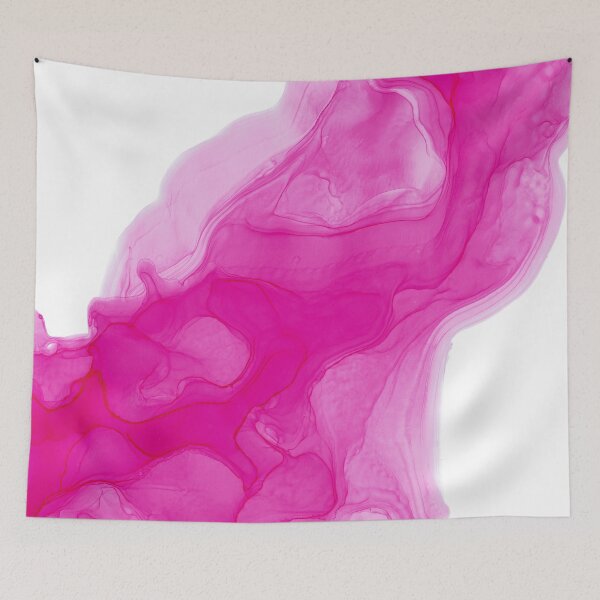 Item preview, Pink Abstract 21 Alcohol Ink Painting by Herzart designed and sold by herzart.