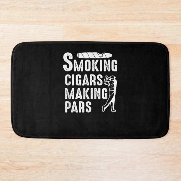Item preview, Smoking Cigars Making Pars Golf Funny Gift designed and sold by shirleyfinley.