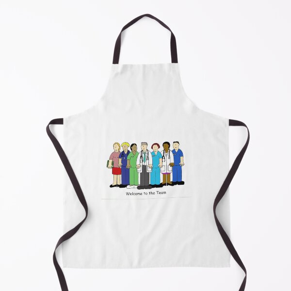 Item preview, Welcome to the Medical Team Cartoon Group designed and sold by KateTaylor.