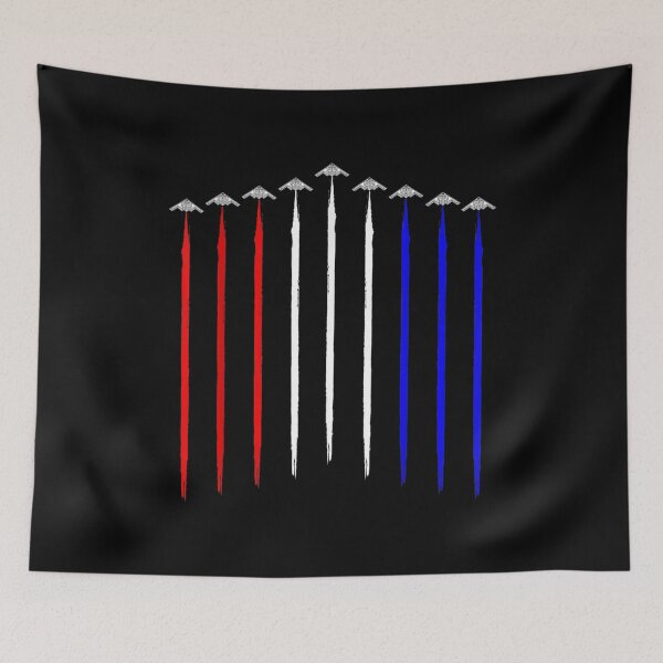 Item preview, B 2 Bomber Squadron Contrails American Flag Stealth B2 designed and sold by shirleyfinley.