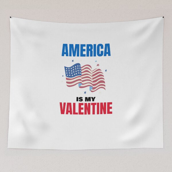 Item preview, AMERICA IS MY VALENTINE designed and sold by 30-Merch.