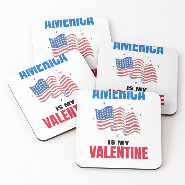 Item preview, AMERICA IS MY VALENTINE designed and sold by 30-Merch.
