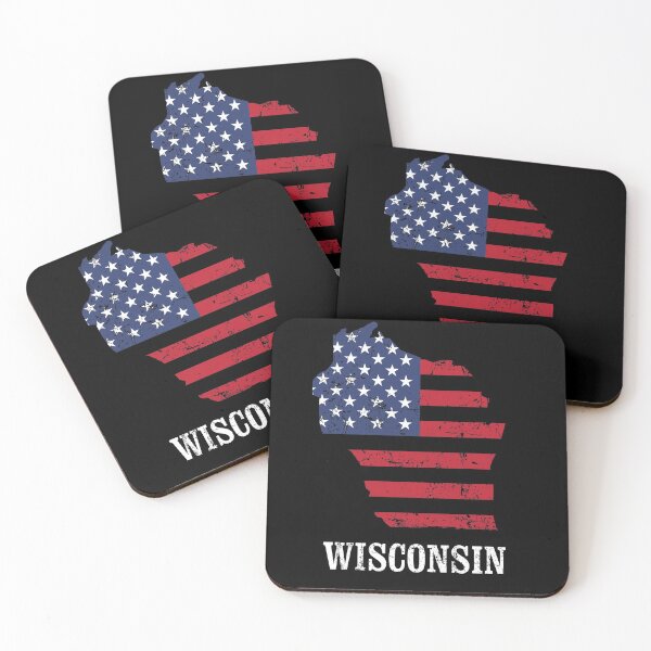 Item preview, Wisconsin State, USA designed and sold by InkyJack.