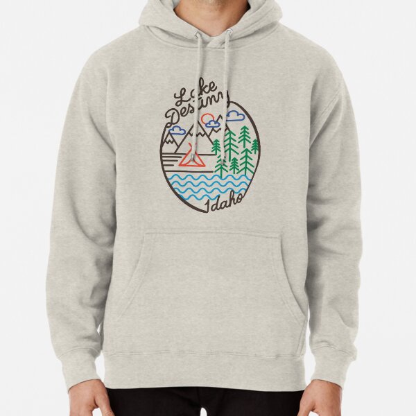 Lake Destiny, Idaho Pullover Hoodie