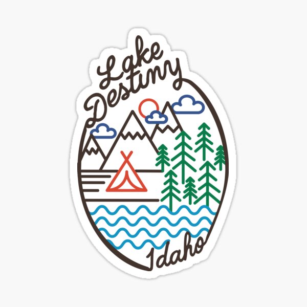 Item preview, Lake Destiny, Idaho designed and sold by Nazonian.