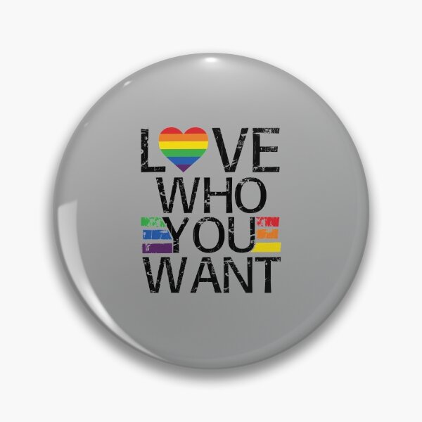 Item preview, Love Who You Want / Gay / Gay Gift / Gay Pride / LGBT / Pride / Lesbian / Bisexual designed and sold by biigshow.