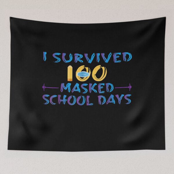 Item preview, I Survived 100 Masked School Days Teacher Or Student Gift designed and sold by shirleyfinley.