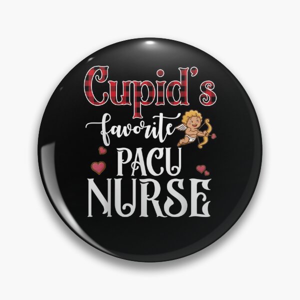 Item preview, Valentine Day Cupid Favorite Pacu Nurse Buffalo Plaid designed and sold by shirleyfinley.