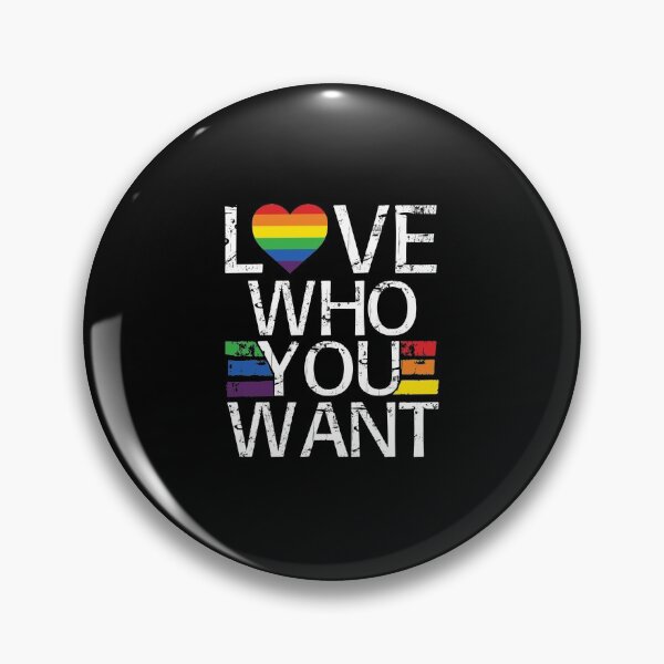 Item preview, Love Who You Want / Gay / Gay Gift / Gay Pride / LGBT / Pride / Lesbian / Bisexual designed and sold by biigshow.