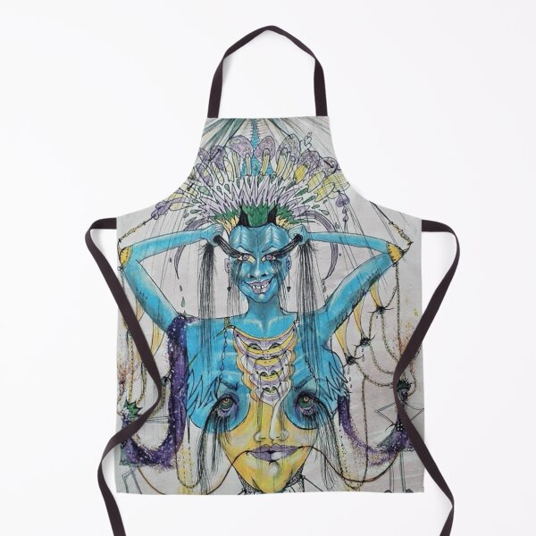 Item preview, Restless Eyelashes Swivel With The Blue Lady designed and sold by Sharonarona.