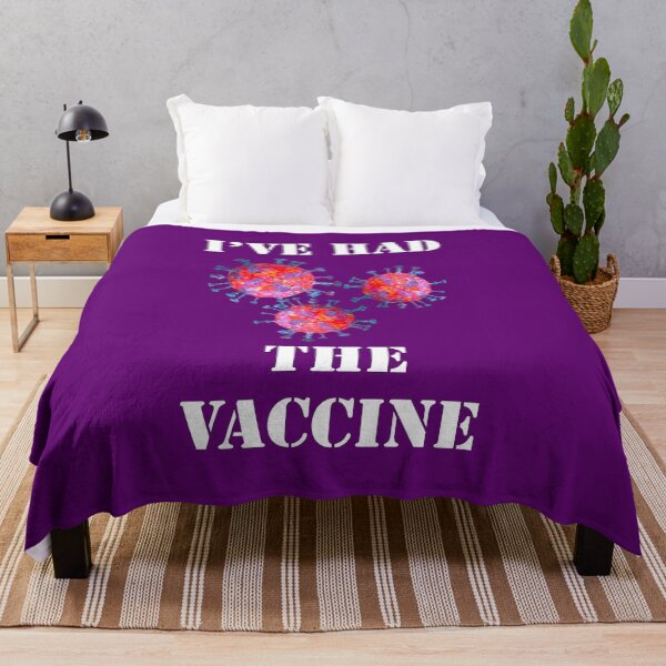 Item preview, I'VE HAD THE VACCINE - white text designed and sold by janeynic.
