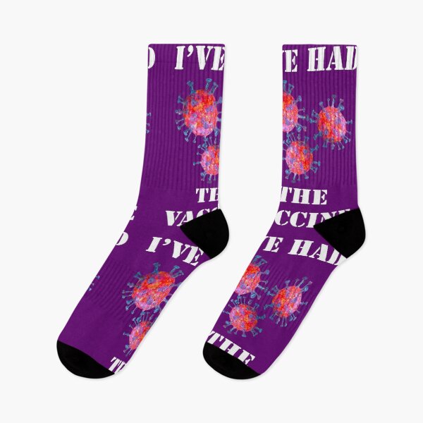 Item preview, I'VE HAD THE VACCINE - white text designed and sold by janeynic.