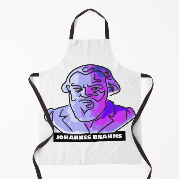 Item preview, Portrait of the composer Brahms designed and sold by Xdelacra.