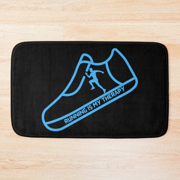 Item preview, Running Is My Therapy On Shoe designed and sold by Indra Agrawal.