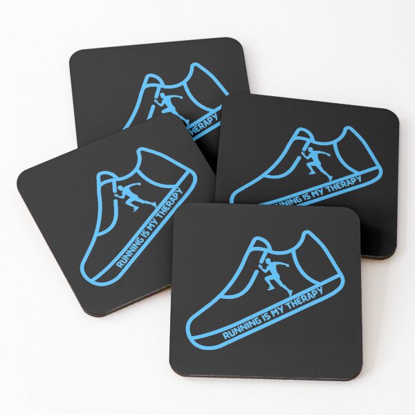 Item preview, Running Is My Therapy On Shoe designed and sold by Indra Agrawal.