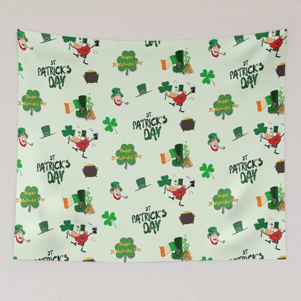 Item preview,  Let The Shenanigans Begin,St Paddys Day, Fun Playful Design 2, Lucky Shamrock Irish Culture, Shenanigans Squad   designed and sold by Adri Barnard.