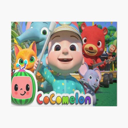 Cocomelon Baby Art Board Prints Redbubble