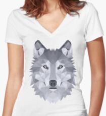 LEADER OF THE PACK Women's Fitted V-Neck T-Shirt