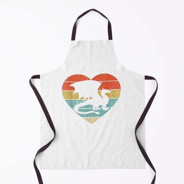 Item preview, Retro Vintage Dragon Heart Shirt Valentine Gift Tee designed and sold by PrintexDesigns.